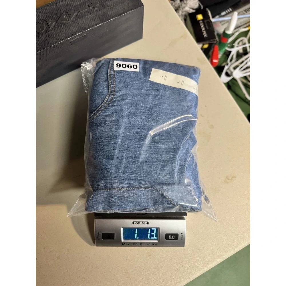 Banana Republic Mid Rise Wide Leg Drawstring Waist Jeans Womens Large Baggy Blue